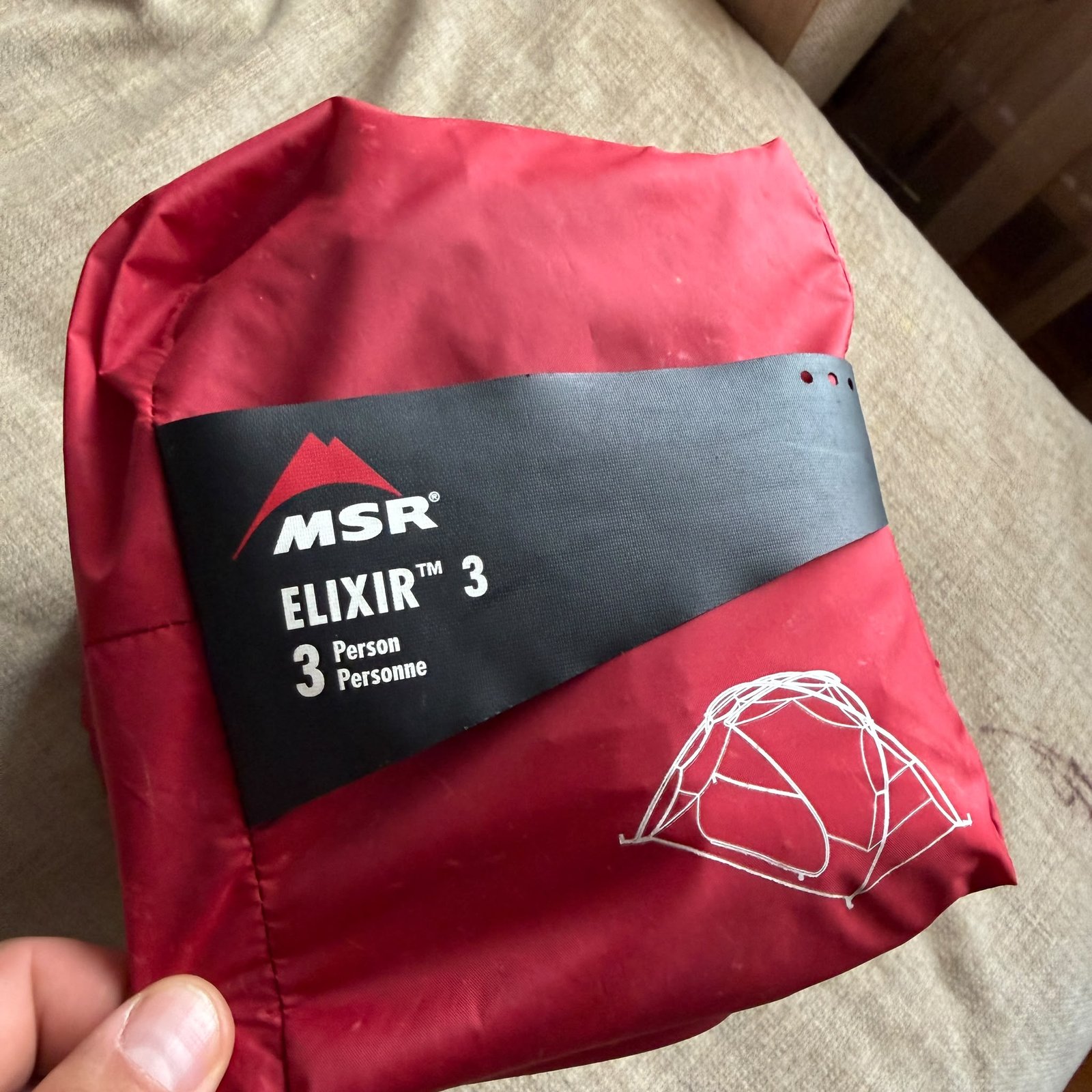 Fotoattēls 1 no 3: MSR ELIXIR 3 telts